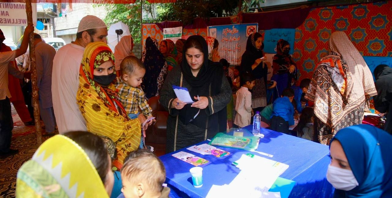 Health fair in Muzaffarabad promotes wellness among displaced Kashmiris