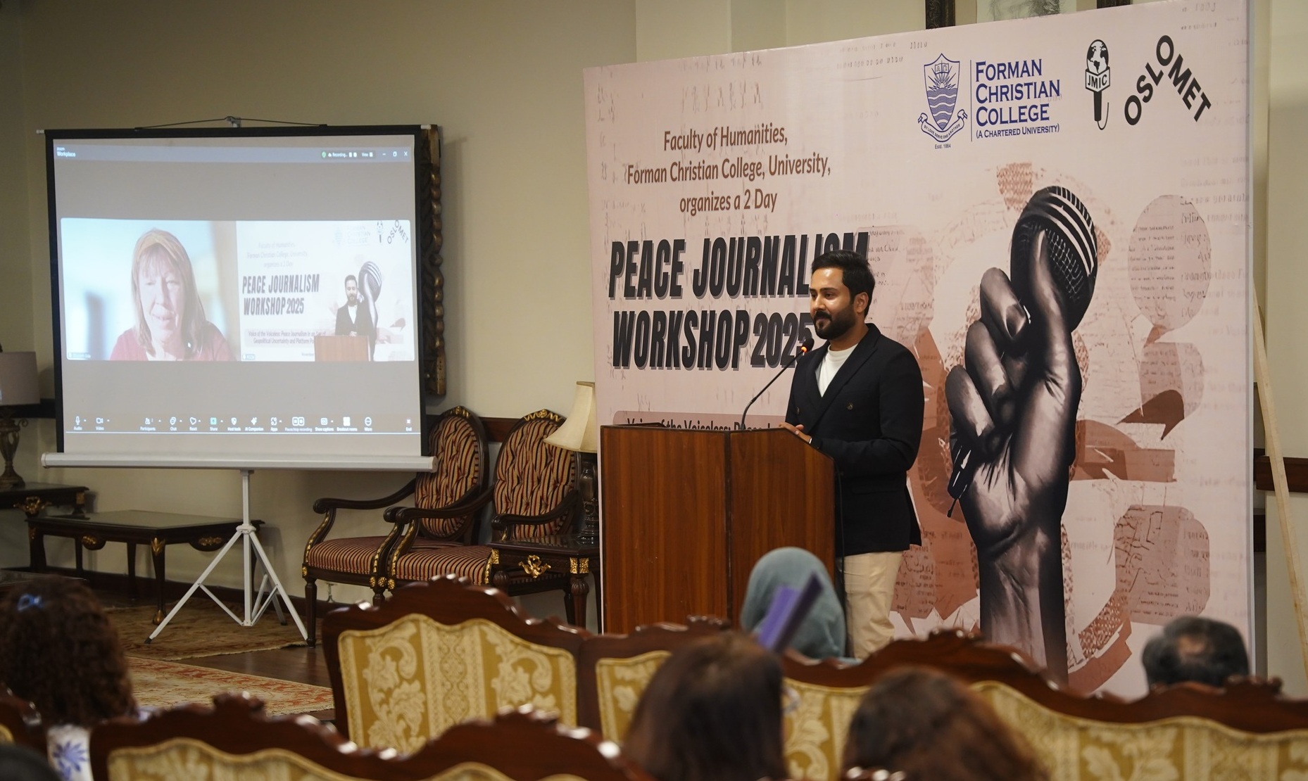 FCCU, Oslo University organize workshop on peace journalism 